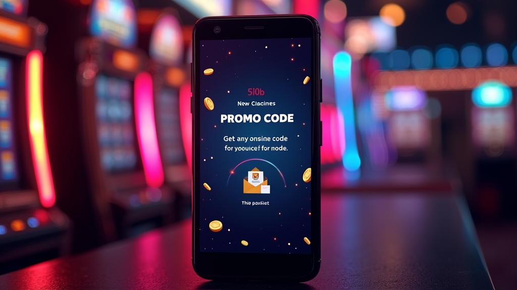 Aktywacja kodu promocyjnego w mobilnym kasynie